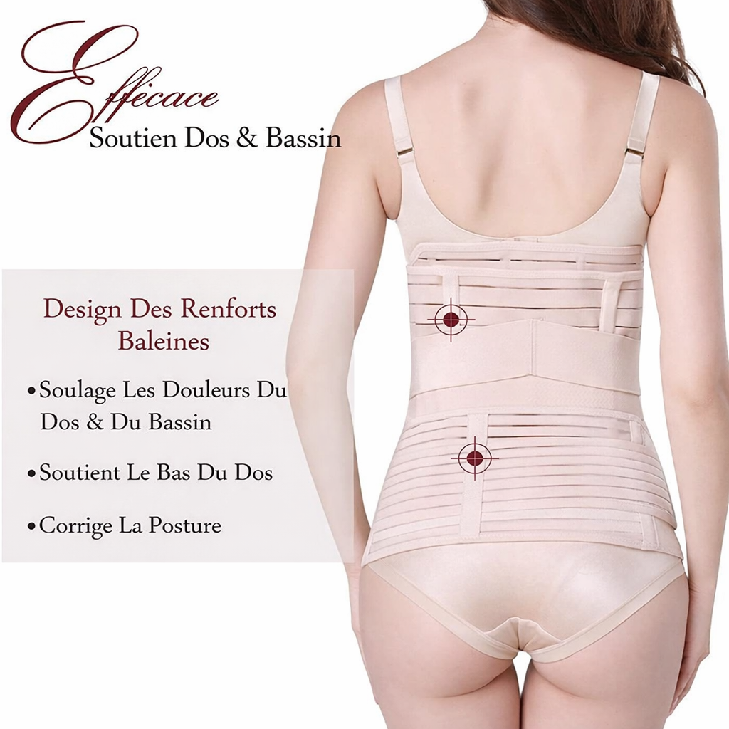 AXTARA Corset post-partum 3 en 1 ™