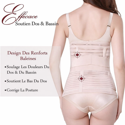 AXTARA Corset post-partum 3 en 1 ™