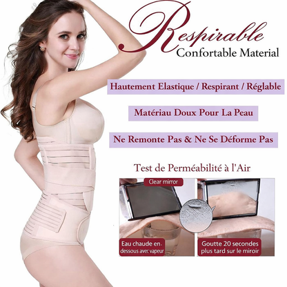 AXTARA Corset post-partum 3 en 1 ™